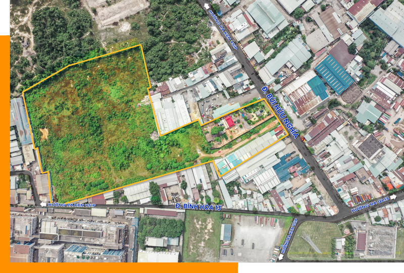 5ha Mặt tiền Bùi Hữu Nghĩa, Thuận An, Bình Dương